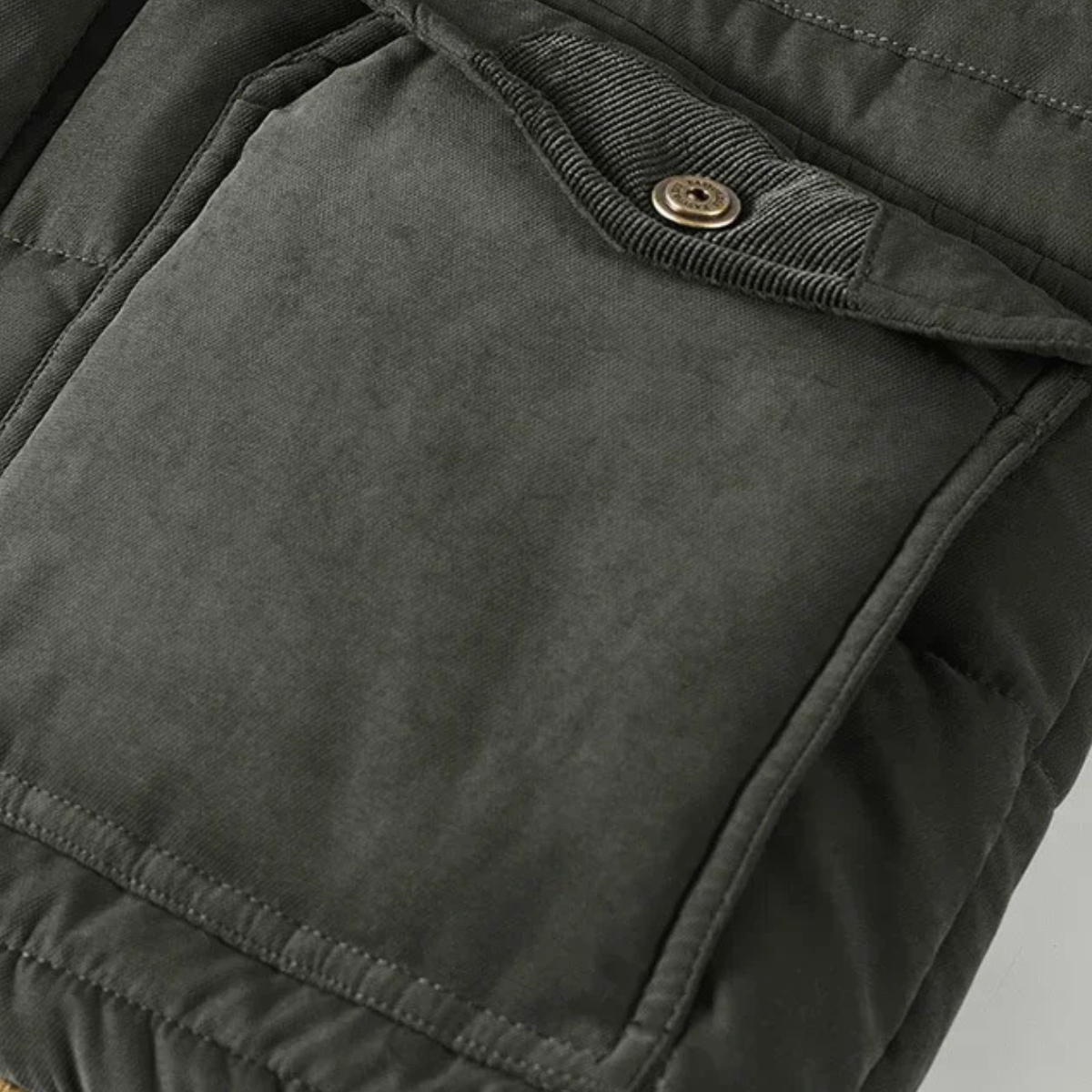 The Bellmont Men’s Thick Warm Hooded Parka Coat with Fur Lining