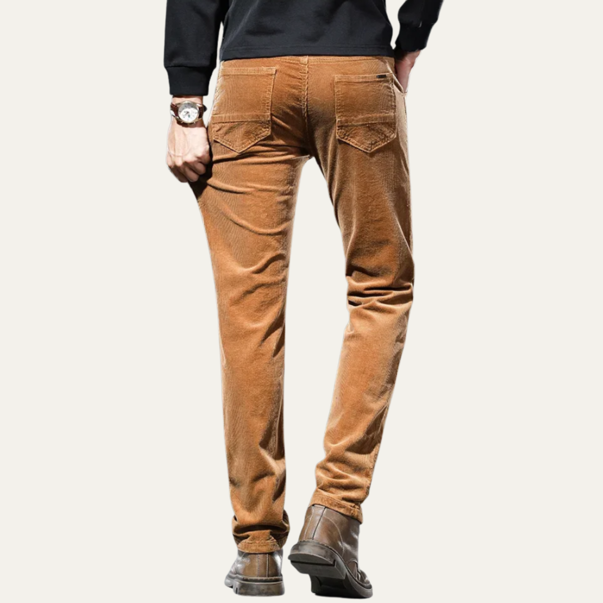 The Norwood Men’s Corduroy Slim Fit Casual Pants