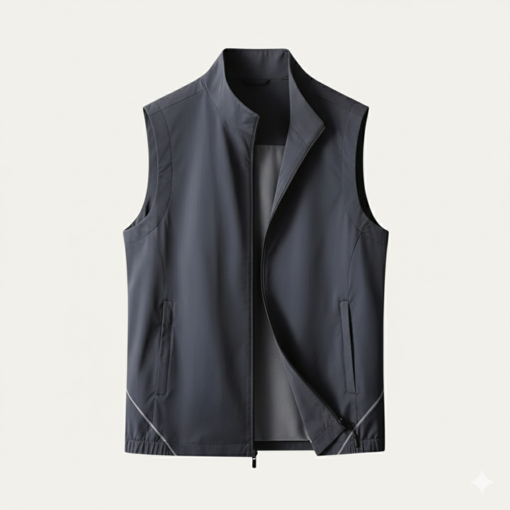 The SoHo Men’s Lightweight Casual Vest – Breathable Sleeveless Outdoor Vest for Layering