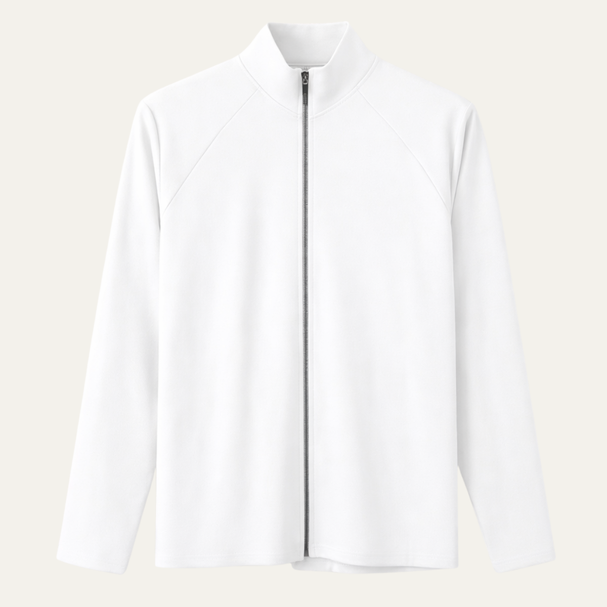 The Sassari Men’s Slim Fit Zip Up Casual Turtleneck Shirt