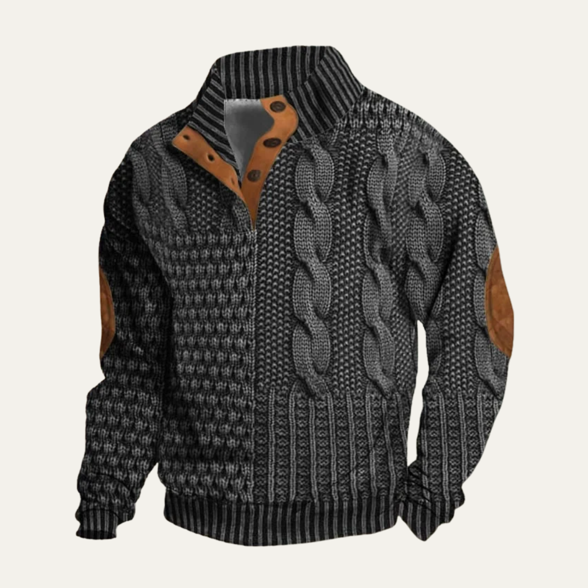 The Kingsley Men’s Luxury Knit Sweater
