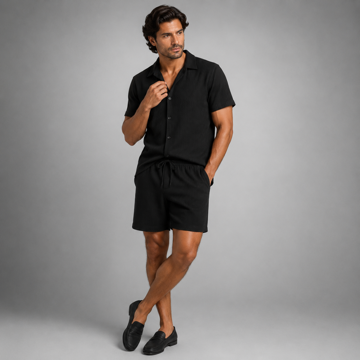 The Corsica Linen Set – Summer Shirt & Pants for Men