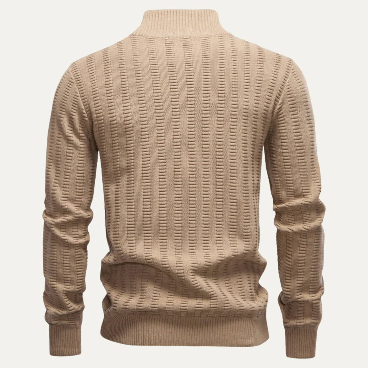 The Cotswold Men’s Half Zip Knit Winter Sweater