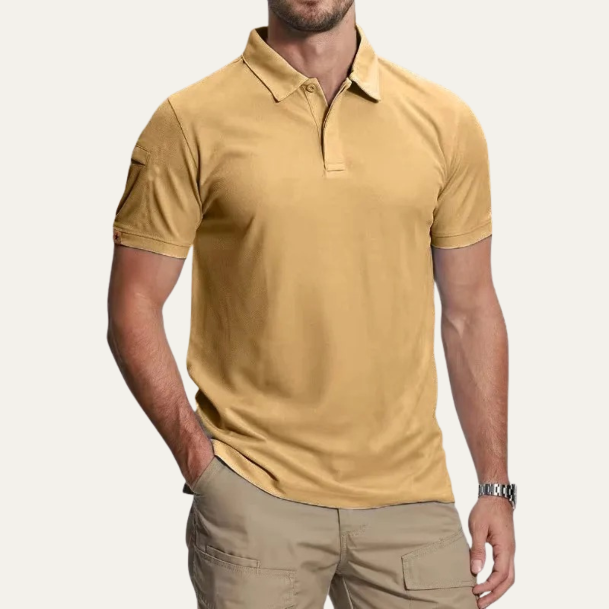 The Rovigo Men’s Lightweight Breathable Sports Polo Shirt