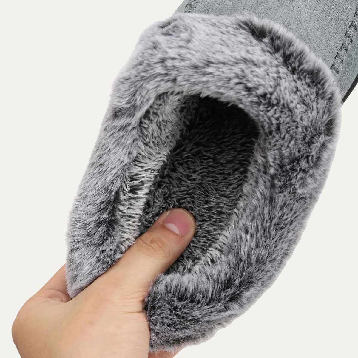The Knutsford Men's Winter House Shoes Fur Lined Slippers