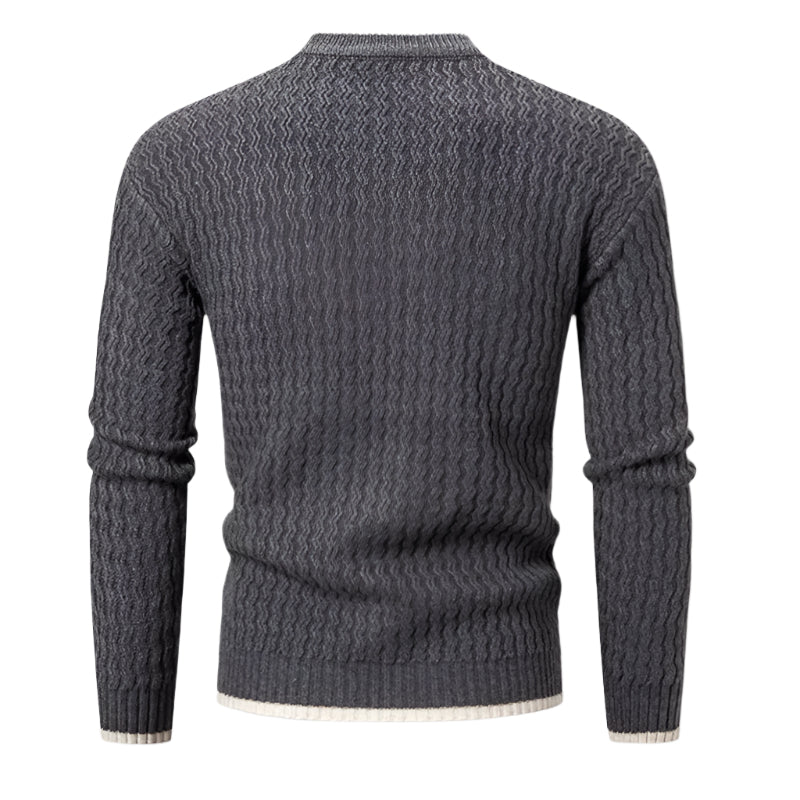 The Ludlow 100% Cashmere Crewneck for Men
