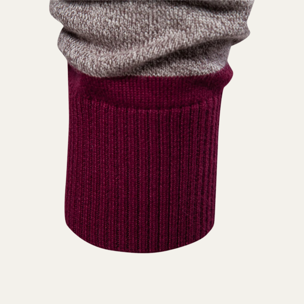 The Latina Men’s Cotton Button-Up Striped Knit Polo Sweater