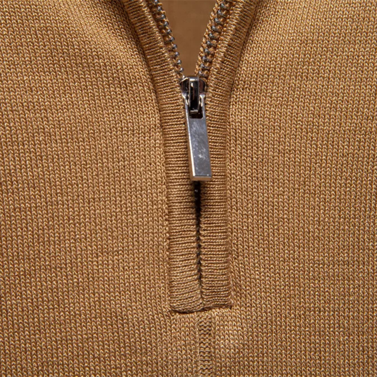 The San Marino Men’s Zip Up Slim Fit Polo Shirt