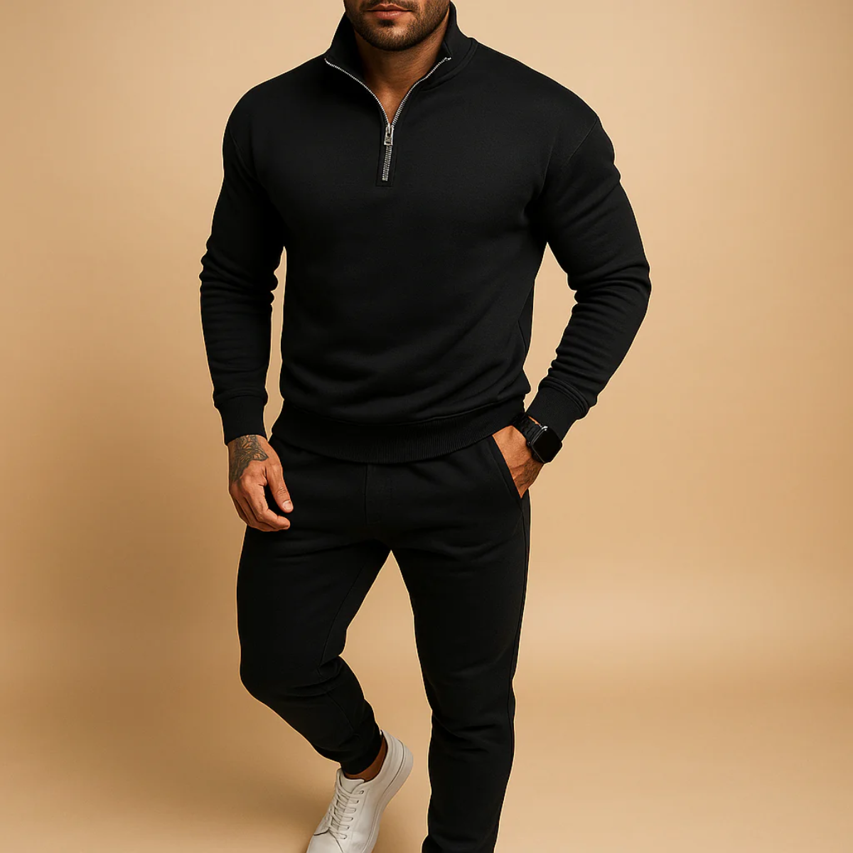The Porto Men’s Loungewear Co Ord Set – Designer Hoodie & Joggers