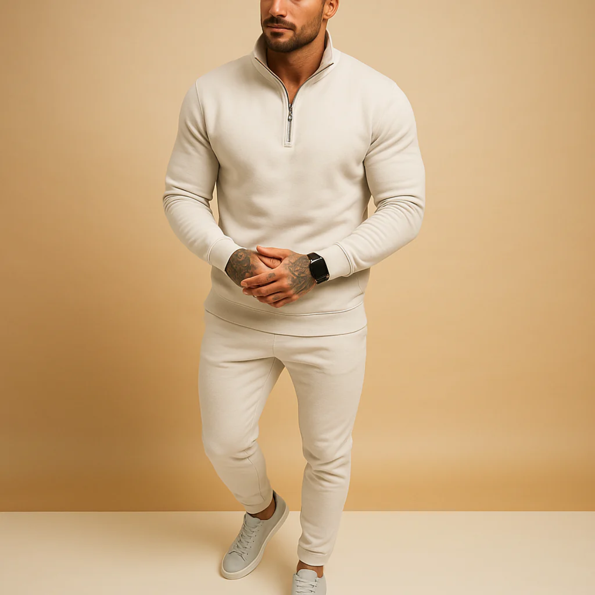 The Porto Men’s Loungewear Co Ord Set – Designer Hoodie & Joggers