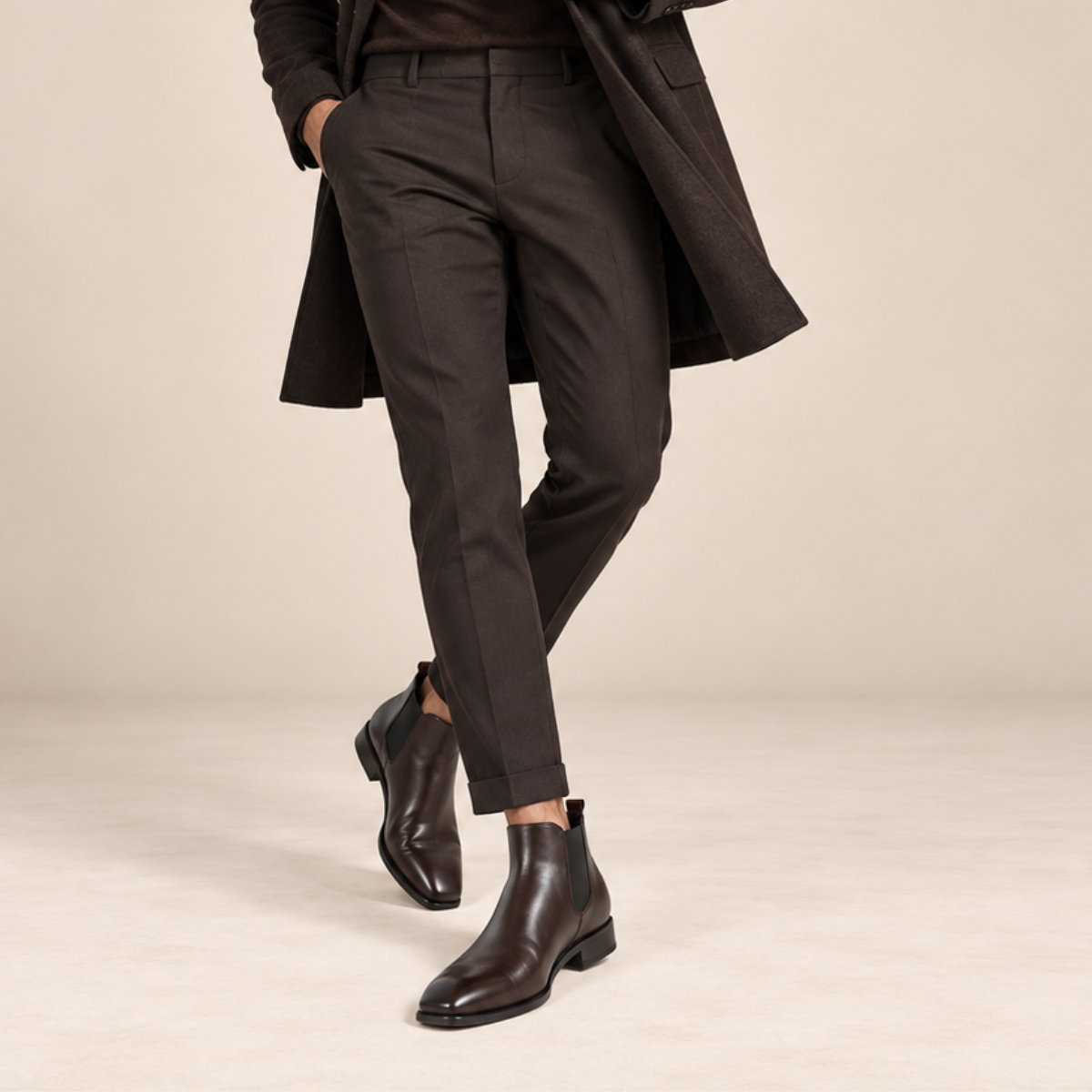 The Cortona Men’s Zip Ankle Chelsea Boots