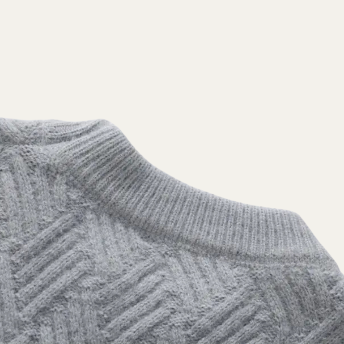 The Deerfield Men’s  Soft O Neck Warm Knitted Sweater