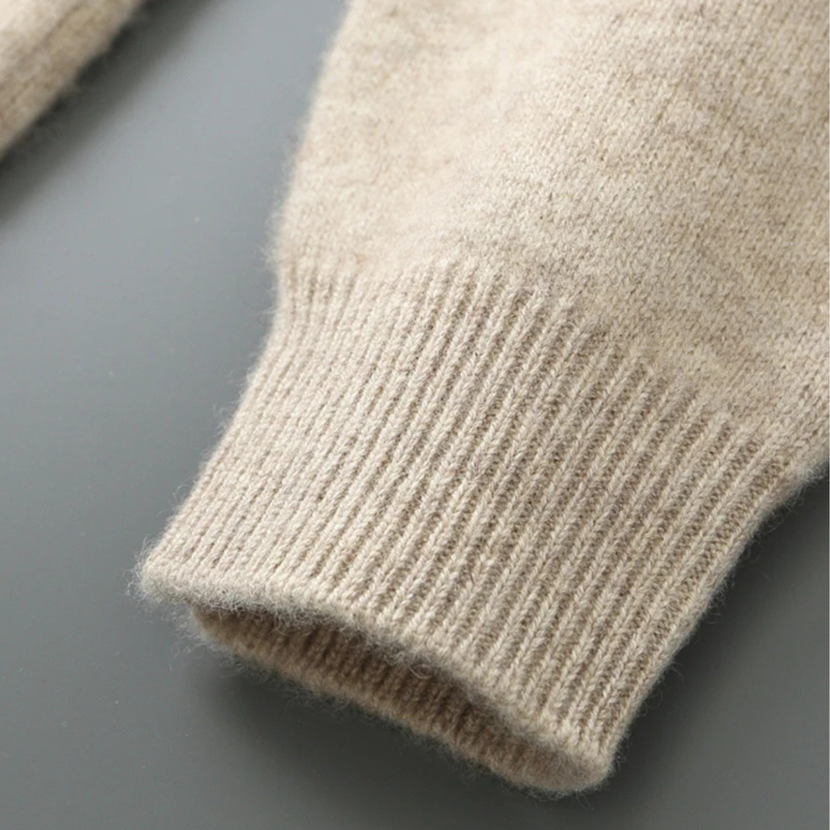 The Thornhill Cashmere Sweater – Men's 100% Soft Luxury Wool Zip Cardigan