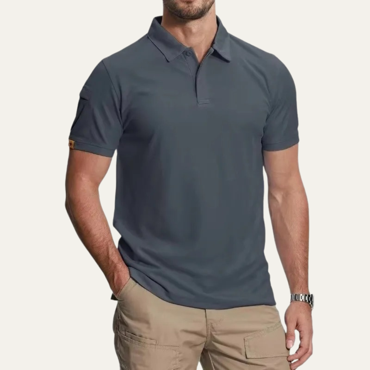 The Rovigo Men’s Lightweight Breathable Sports Polo Shirt