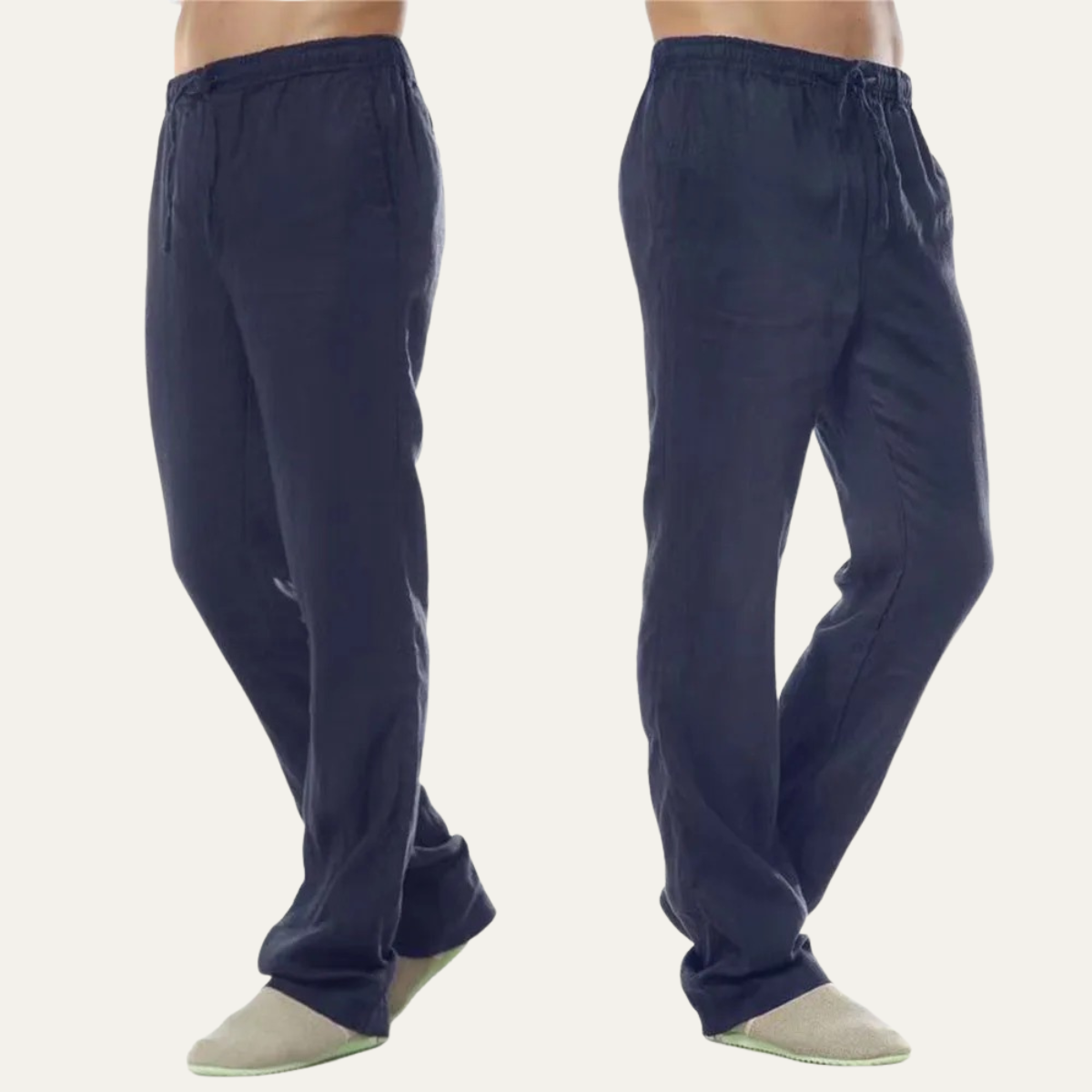 The Westlyn Men’s Cotton Linen Drawstring Pants