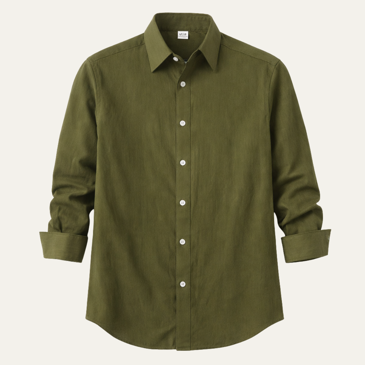 The Taormina Men’s 100% Linen Cotton Trendy Dress Shirt