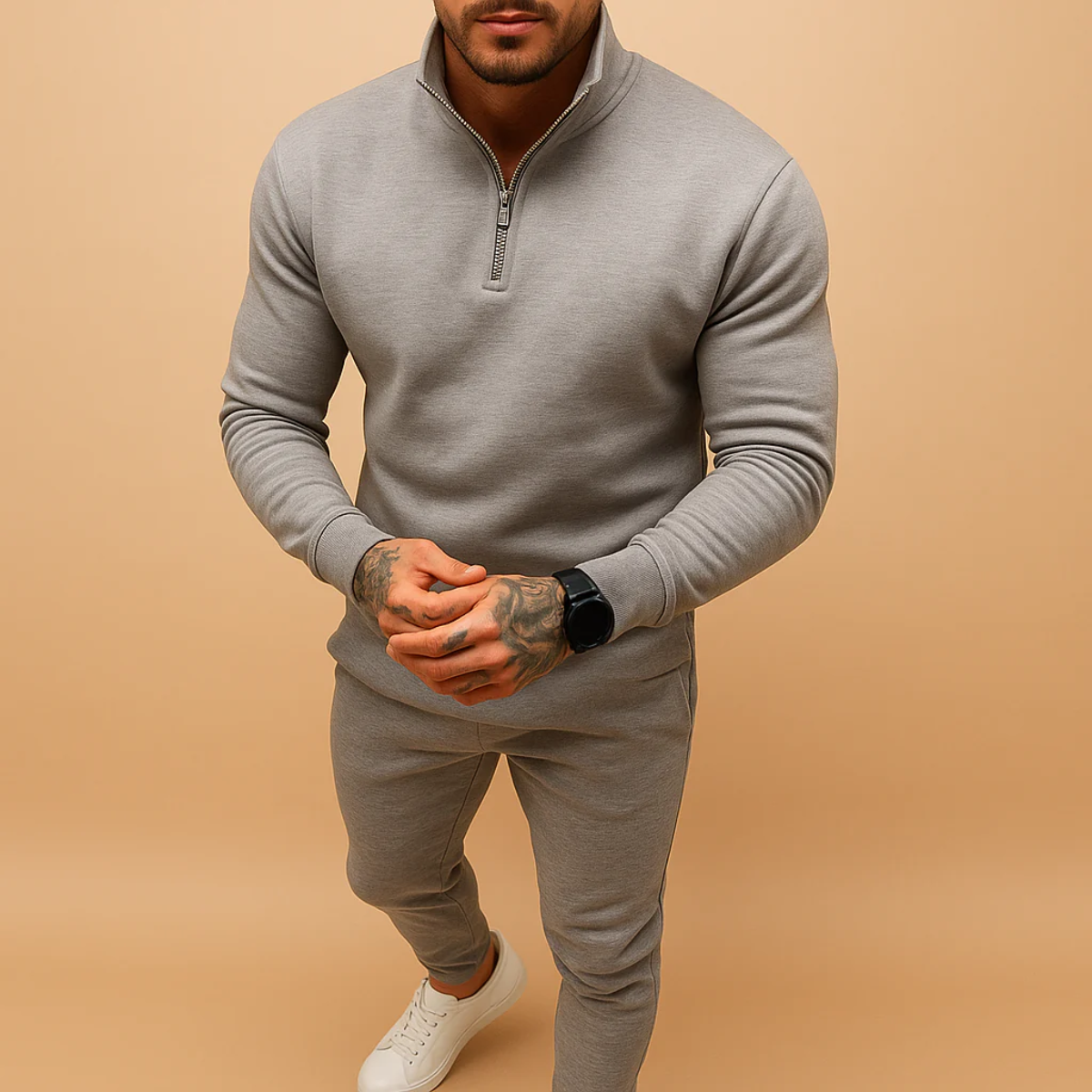 The Porto Men’s Loungewear Co Ord Set – Designer Hoodie & Joggers