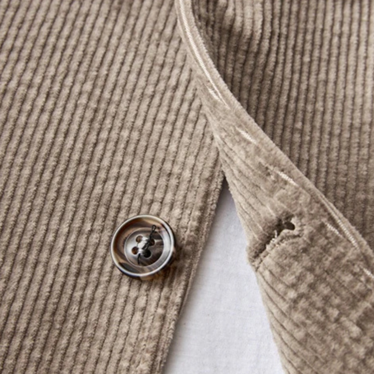 The Ellwood Men’s Casual  Slim Fit Corduroy Blazer Suit Jacket