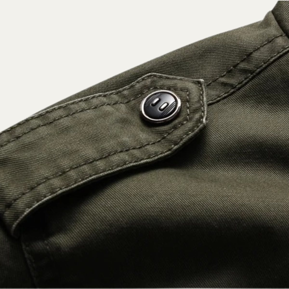 The Aberdeen Men’s Trendy Cargo Cotton Jacket with Pockets