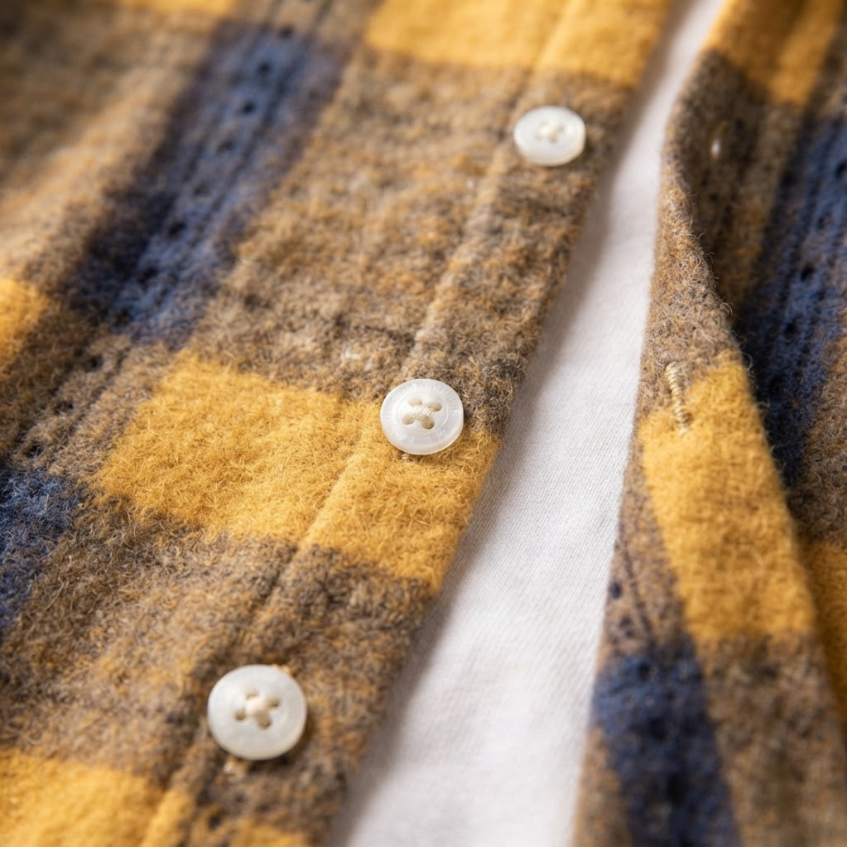 The Cuneo Men’s Plaid Lightweight Flannel Shirt