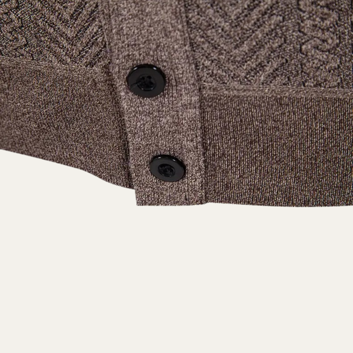 The Llangollen Men’s Button Up Casual Knit Cardigan with Pockets