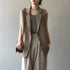 Women's Beige Blazer Vest