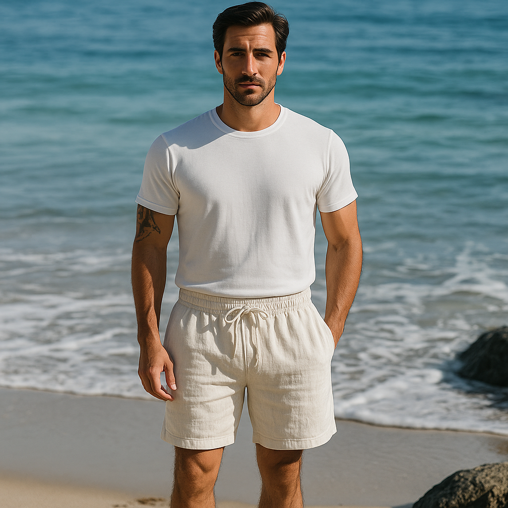 The Seabourne Cotton Shorts – Lightweight Shorts for Men