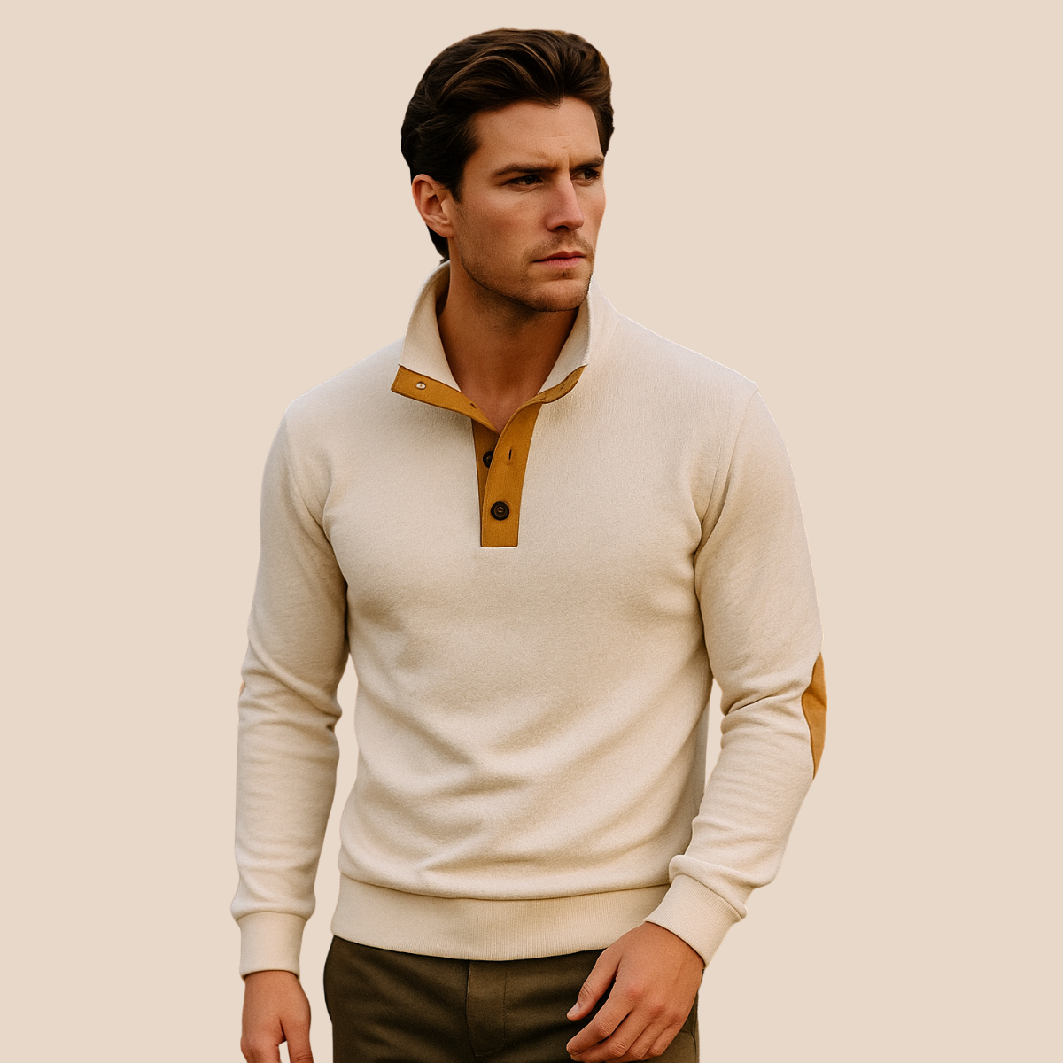 The Oxford Quarter Zip Sweater