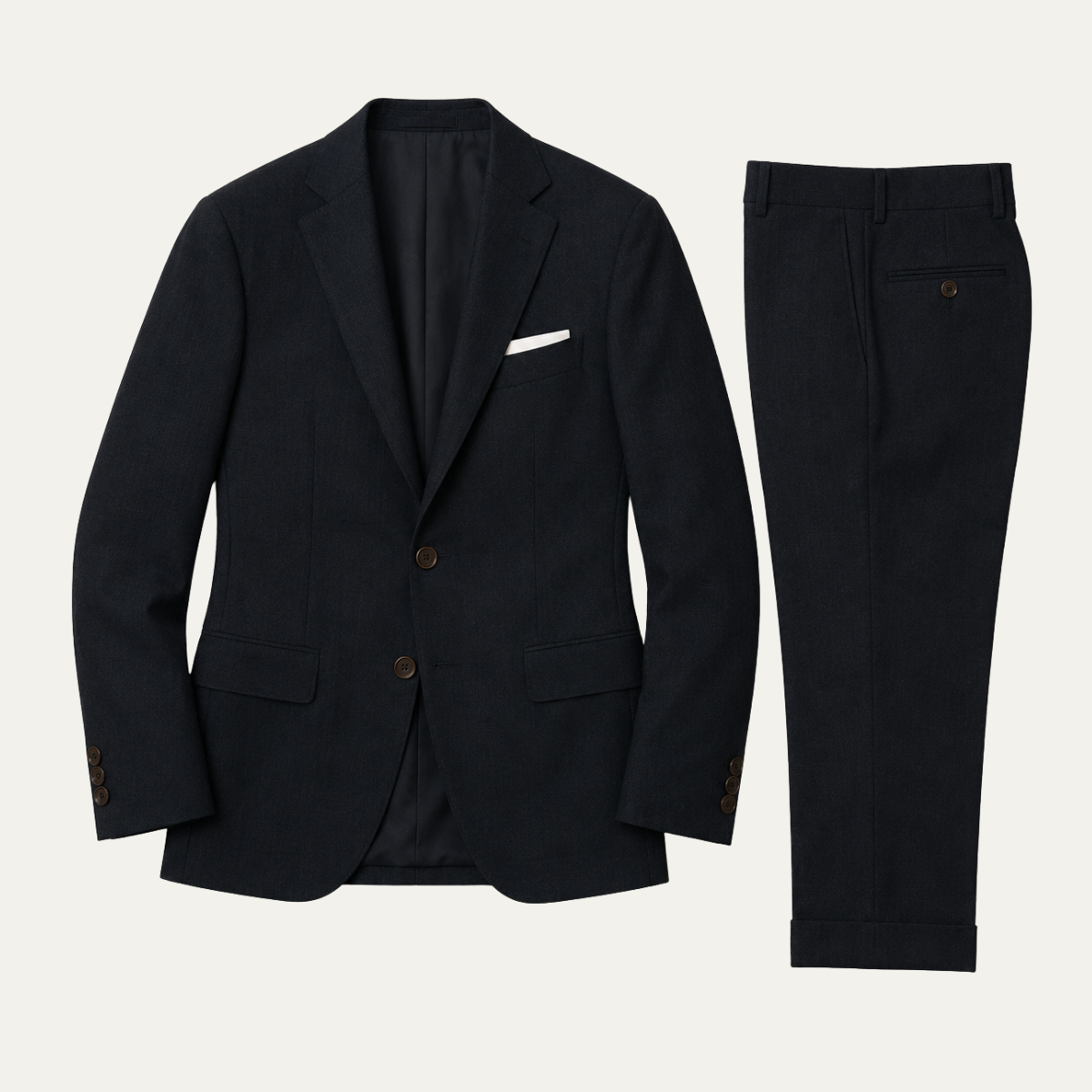 The Seabrook Men's Slim Fit Linen Suit Set - Blazer & Trousers