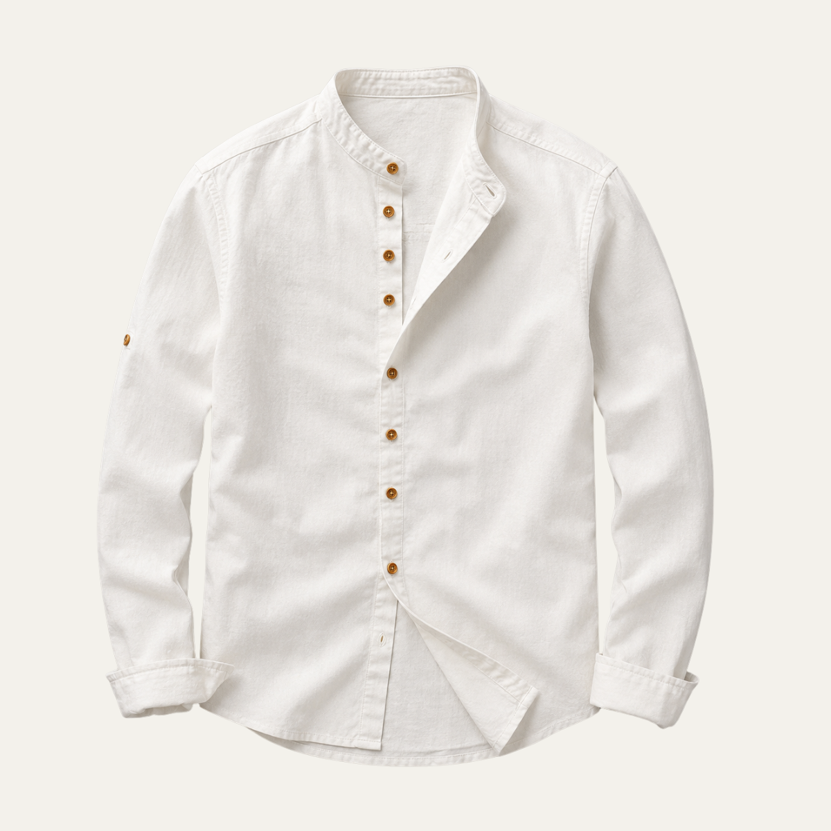 The Malibu Men's Breathable Linen Collar Shirt