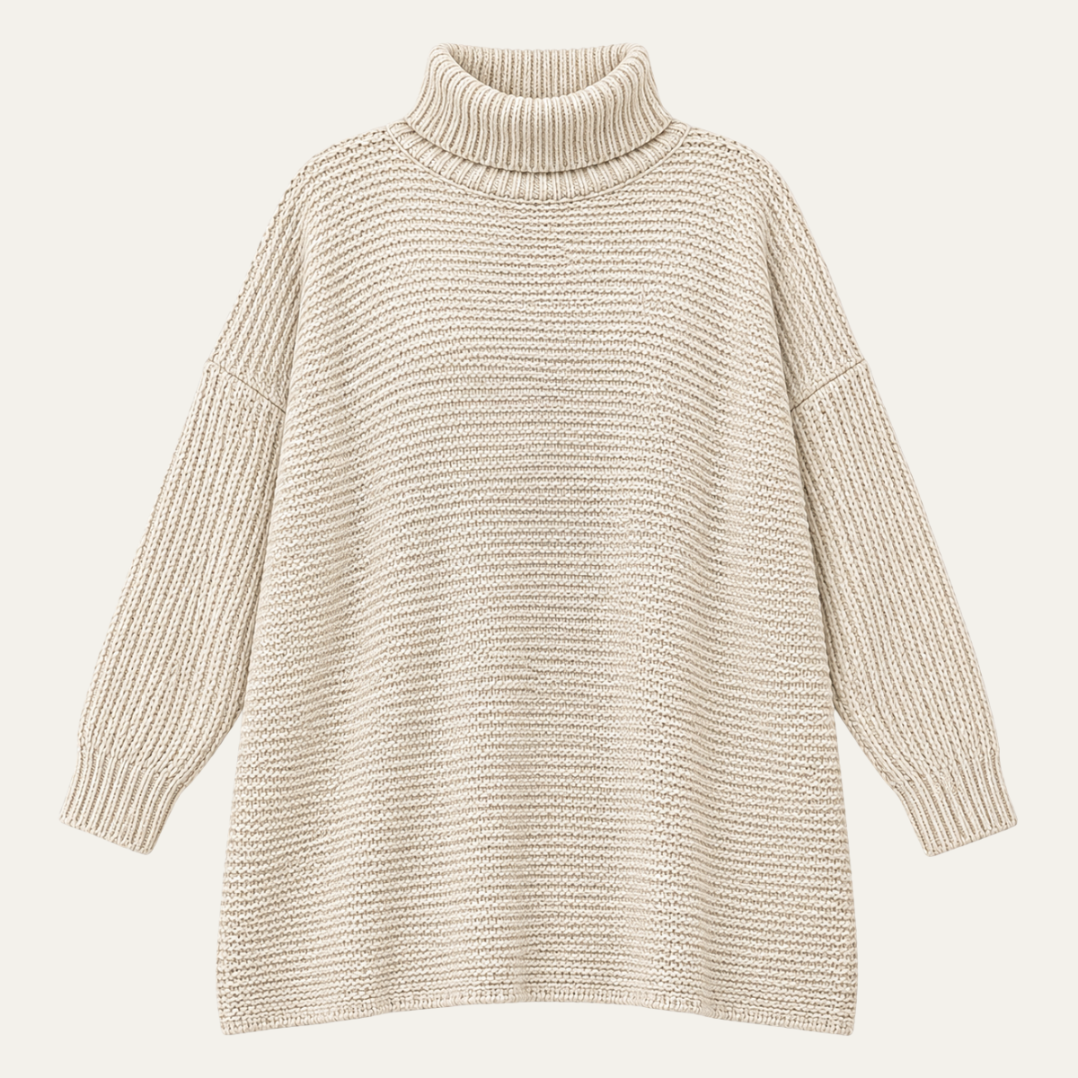 Women’s Oversized Turtleneck Sweater Dress