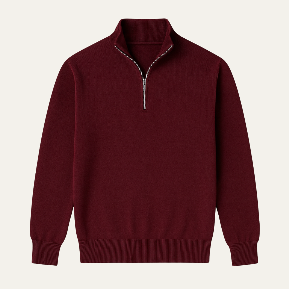 The San Marino Men’s Smart Casual Quarter Zip Sweater