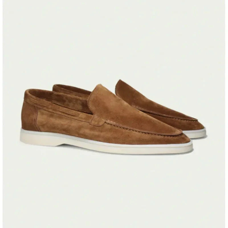 The Milan Men's Premium Suede Slip On Loafers