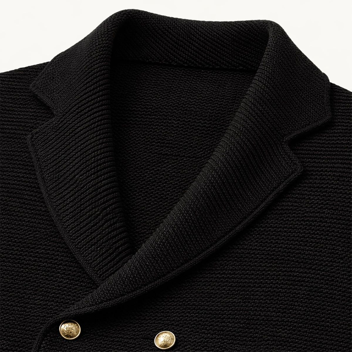 The Pisa Men’s Smart Casual Double Breasted Knit Cardigan