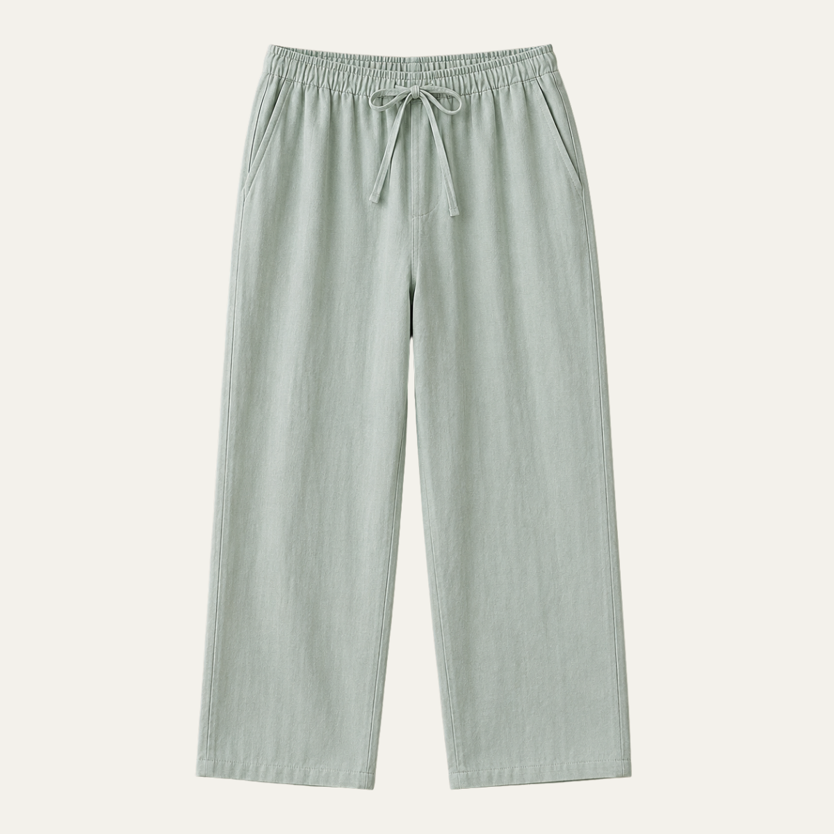 The Hudson Men's Relaxed Fit Linen Drawstring Pants