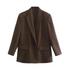 Women's Long Oversized Blazer Coat