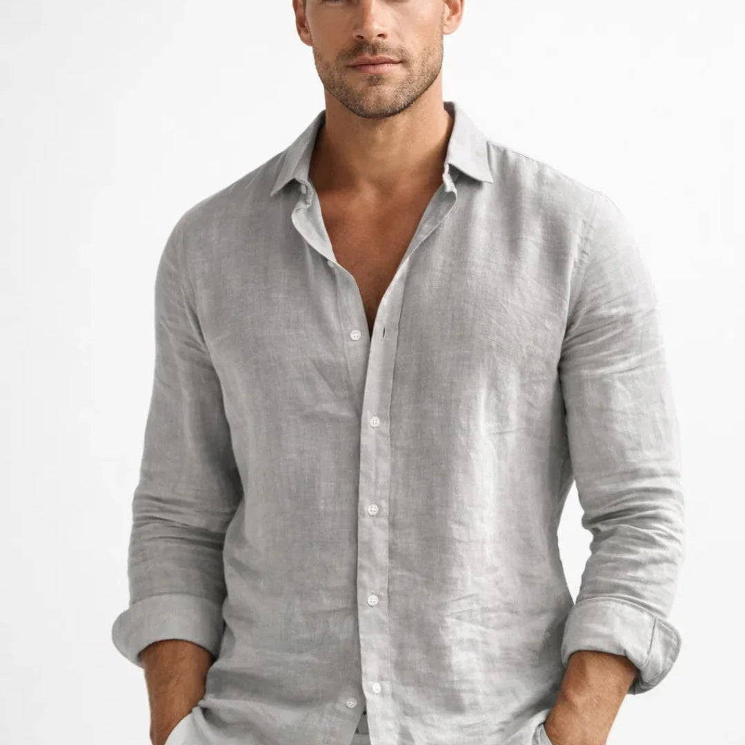 The Bergamo Men's Lightweight Breathable Summer Shirt