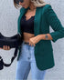 Women's Unfastened Blazer for Easy Layering