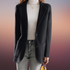 Women's Refined Blazer with Twin Buttons