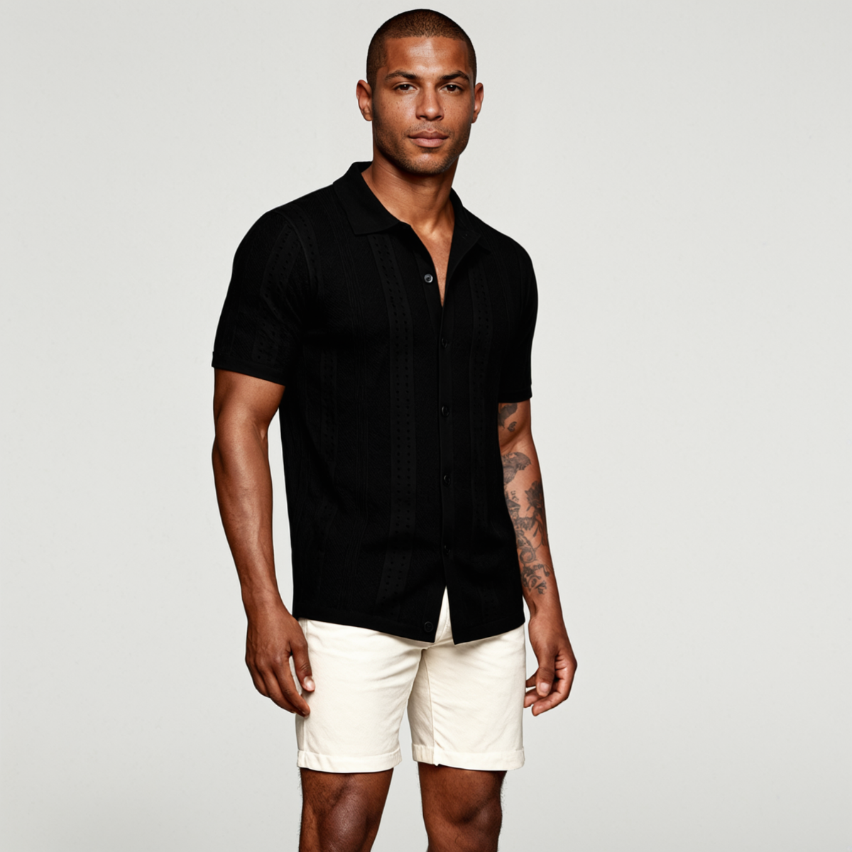 The Amalfi Men’s Button Down Shirt – Casual Summer Shirt