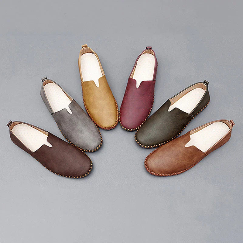 The Lerici Men's Handcrafted Leather Slip On Loafers