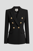 Women's Statement Blazer with Gold Hardware