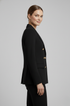 Women's Statement Blazer with Gold Hardware