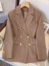 Women's Structured Twin Row Blazer