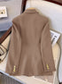 Women's Structured Twin Row Blazer