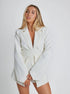 Women's Blazer with Self Tie Waist