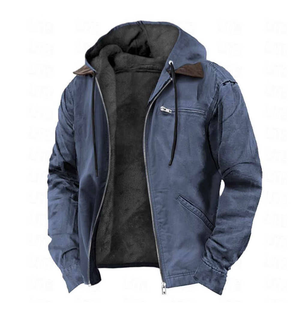 Men's Hooded Full Zip Jacket