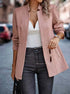 Women's Pink Elongated Blazer