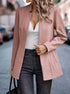 Women's Pink Elongated Blazer