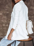 Women's Twin Row Blazer in Black or White